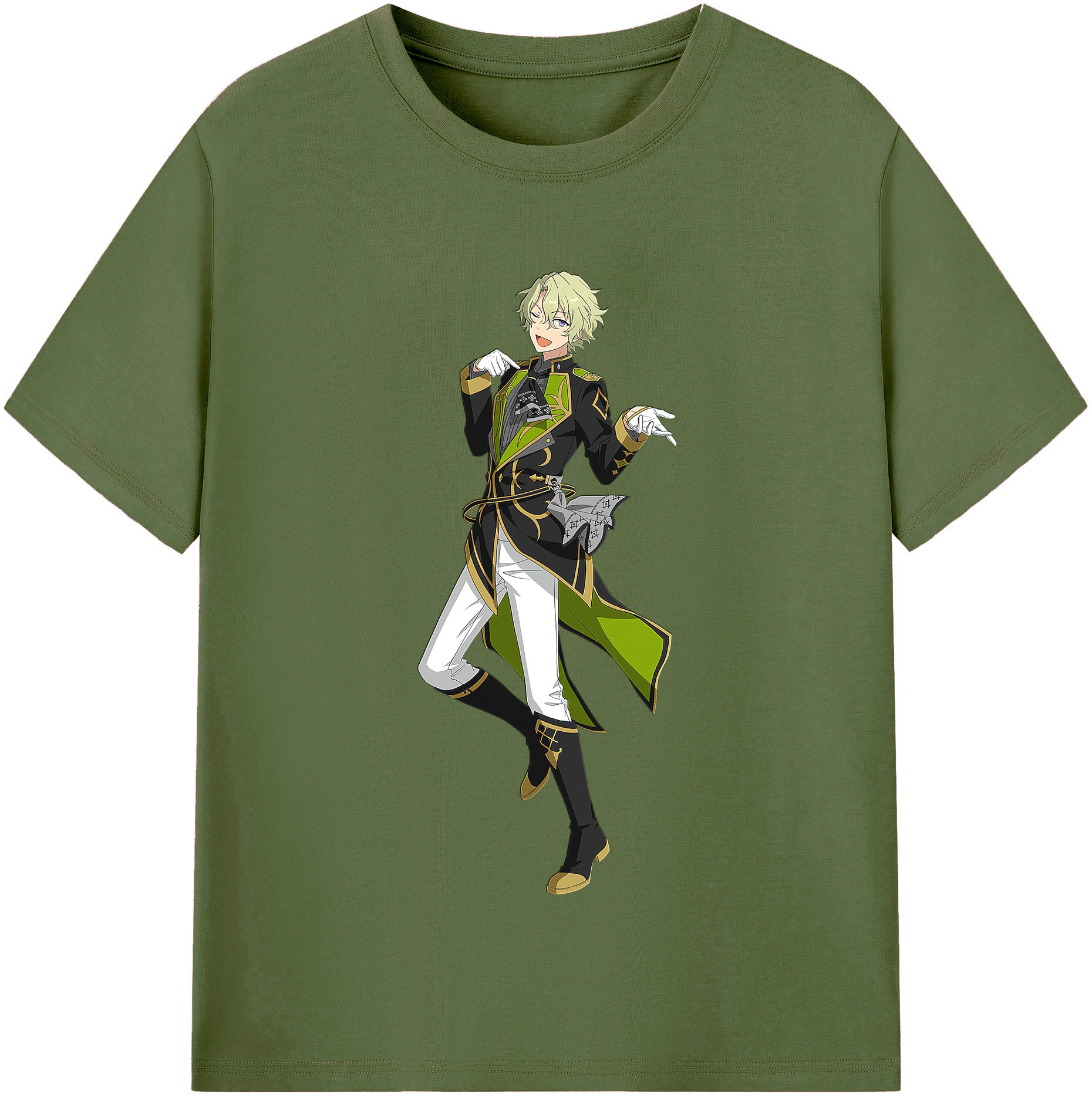 （画像用） あんさんぶるスターズ! Ensemble Stars 綿100％半袖Tシャツ（フロントプリント）